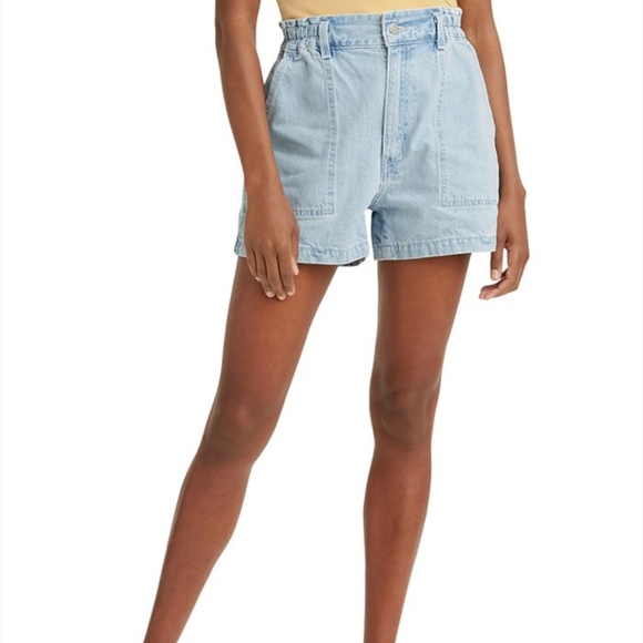 Levi's Pants - NWT Levi's Light Blue High Rise Denim Shorts